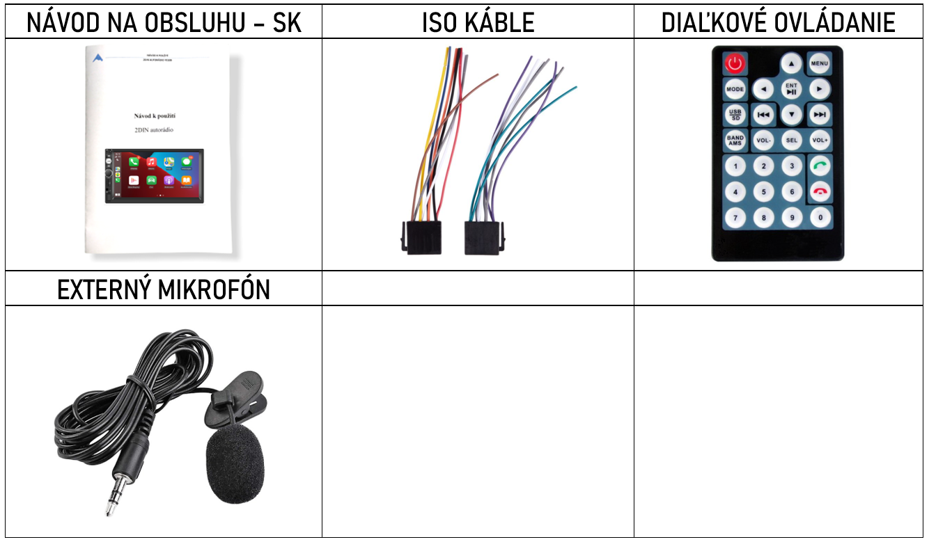 PODOFO 7515B príslušenstvo pro autorádio 2DIN s Bluetooth a dotykovou obrazovkou a USB a CarPlay a AndroidAuto - evtech.cz